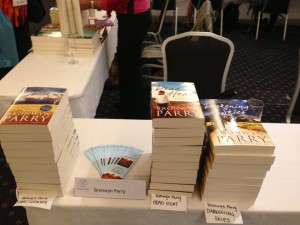 Bronwyn Parry books at ARRA booksigning